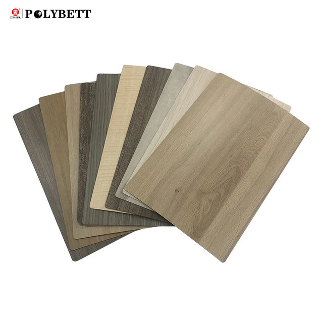 Impermeable a prueba de fuego formica madera textura 0.8mm HPL hoja de laminado de alta presión para decoración interior