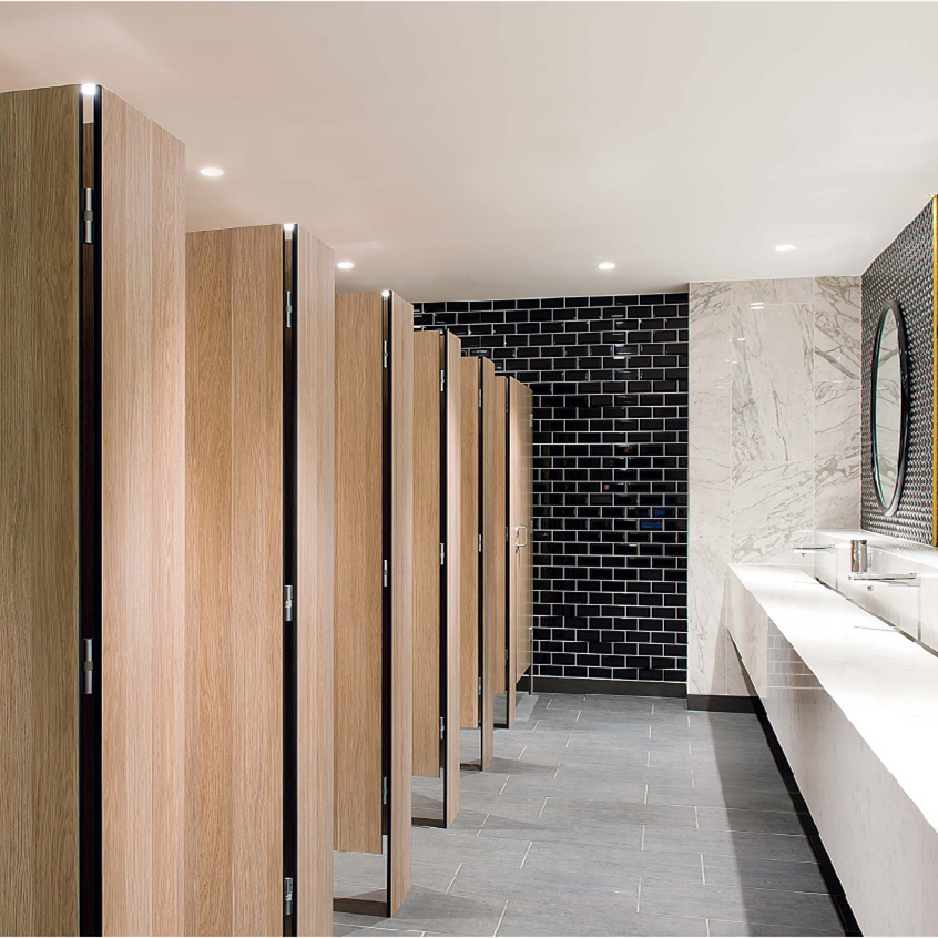 New Design Commercial Hpl Panel Toilet Cubicle Partition 