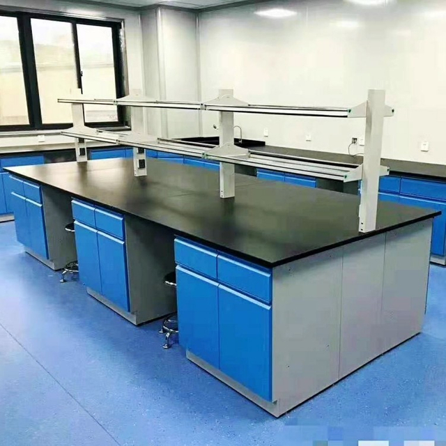 مقاوم در برابر شیمیایی فنولیک لمینت کانتر میز آزمایشگاه HPL بالا