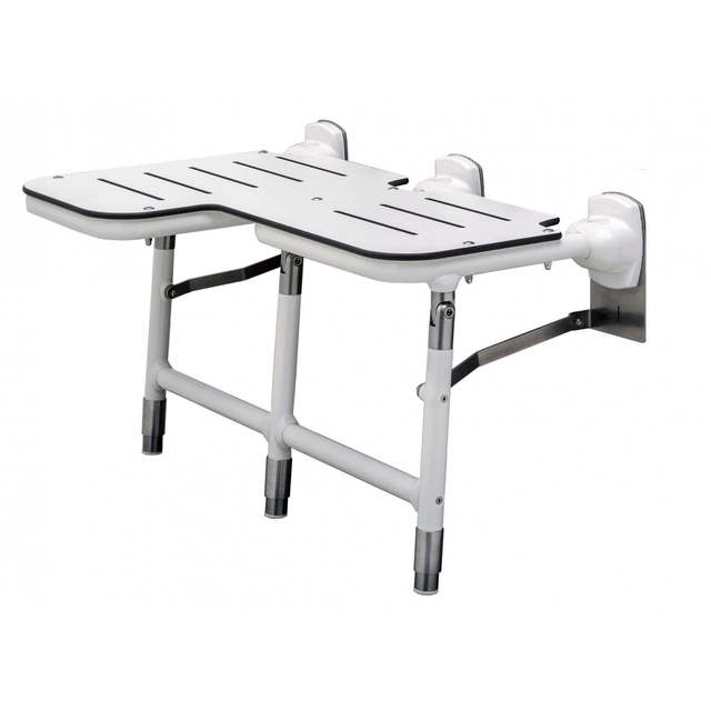 Sedil tad-doċċa tal-Anzjani b'Diżabilit&agrave; li jintwew b'saħħtu Stainless Wall Mount