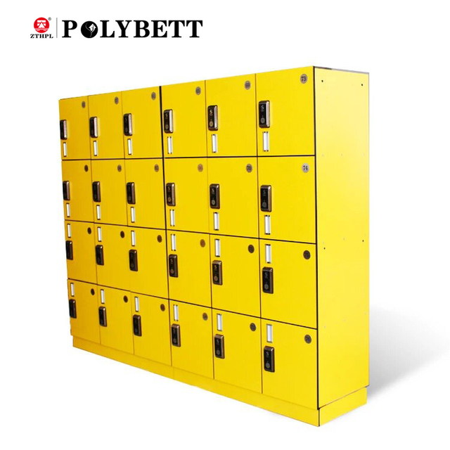 Polybett Easy Clean Phenolic Hpl-laminaat voor lockersysteem 