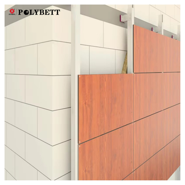 1220*2440 mm Hpl sjajni polybett/ visokokvalitetni vanjski Hpl panel 
